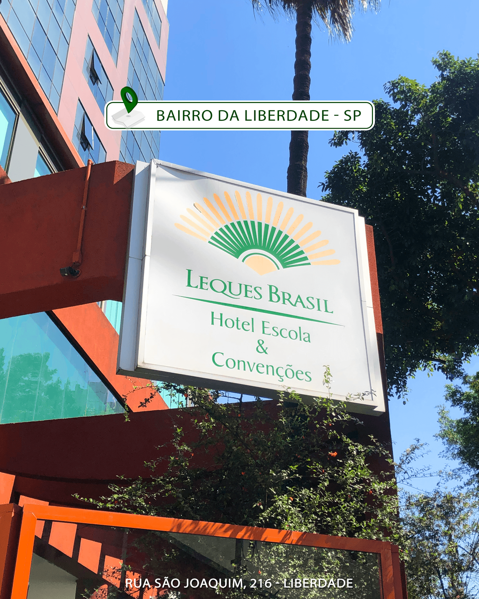 Leques Brasil Hotel Escola